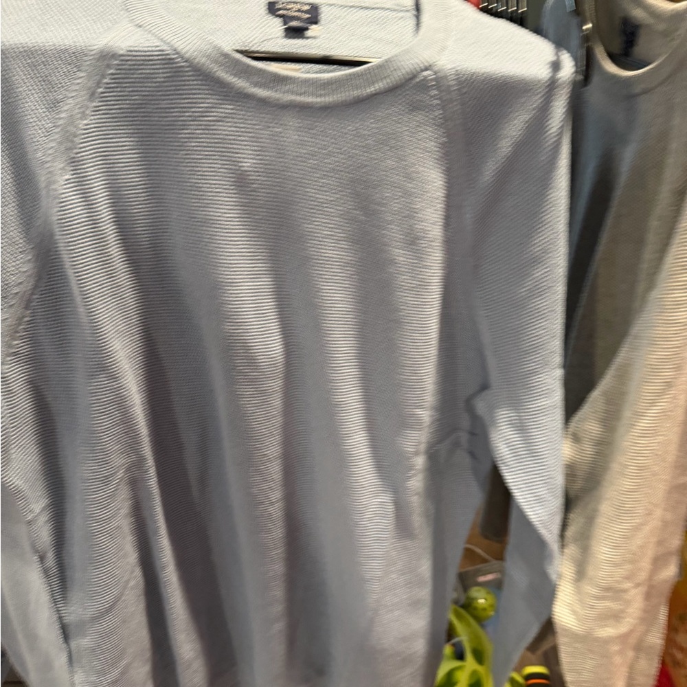 J. Crew Light Blue Long Sleeve Sweater